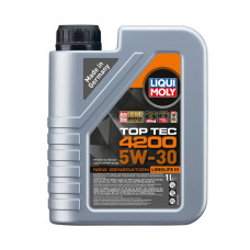 Масло синтeтична технология Liqui Moly TOP TEC 5W-30 1л. Масло синтeтична технология Liqui Moly TOP TEC 5W-30 1л.