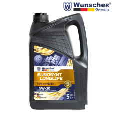 Масло Wunscher EUROSYNT LONGLIFE 5W/30 - 5л. Масло Wunscher EUROSYNT LONGLIFE 5W/30 - 5л.