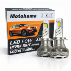 Диодни крушки Мотохама Х16 - H7 - 12V Диодни крушки Мотохама Х16 - H7 - 12V