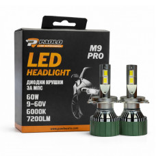 Диодни крушки M9 PRO H4 9-60V 2БР/К-Т