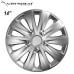 Тасове за джанти 14'' Versaco Rapid HC Silver Тасове за джанти 14'' Versaco Rapid HC Silver