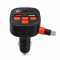 FM трансмитер T02 с Bluetooth 5.3 и волтометър mP3 с TYPE C кабел - PG657