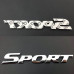 Стикер SPORT / 16 CM - Метал