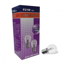Крушки Maxxx Light 12V 21W BA15S - комплект 10 броя