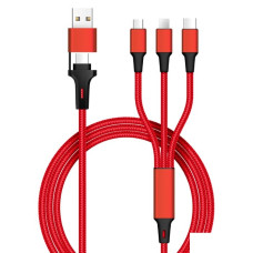 Кабел за Зареждане на Телефон 3 В 1 Кабел за Зареждане на Телефон 3 В 1