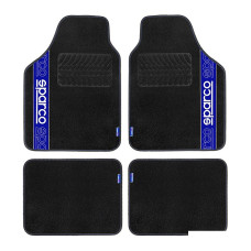 Стелки мокет Sparco SPF510BL комплект 4 броя със синьо