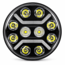 Халоген диоден 50W - 6168, кръгъл LED