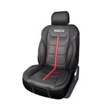 Подложка за седалка Sparco SPS414RD с червено
