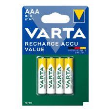 Алкална Батерия VARTA VALUE Accu AAA mAh