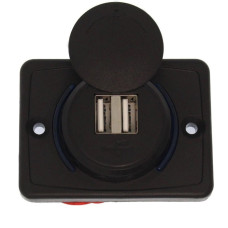 ДВОЕН USB ПОРТ 12-24V