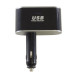 Разклонител за запалка с 2 гнезда и 2 USB