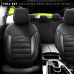 Тапицерия за седалки Otom Sport Plus PLS101 черно сиво Тапицерия за седалки Otom Sport Plus PLS101 черно сиво