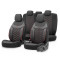 Тапицерия за седалки Otom Carbon CRB3402 черно и червено