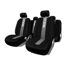 Тапицерия Sparco SPC1012 - универсален комплект черно и сиво
