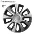 Тасове за джанти 13 инча Versaco Stratos Silver и Black