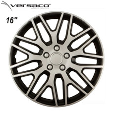 Тасове за джанти 16 инча Versaco Dakar Silver и Черен Тасове за джанти 16 инча Versaco Dakar Silver и Черен
