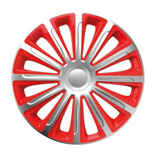 Тасове за джанти 16 инча Versaco Trend Silver / Red