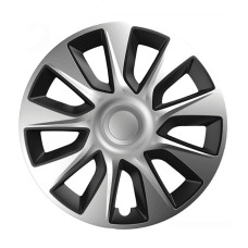 Тасове за джанти 17 инча Versaco Stratos Silver и Черен Тасове за джанти 17 инча Versaco Stratos Silver и Черен