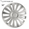 Тасове за джанти 14 инча Versaco Luxury Silver
